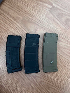 3x AR mag - midcap