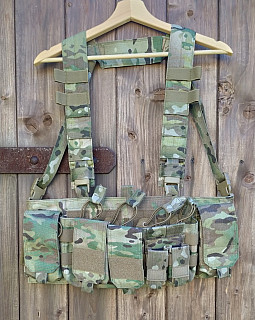 WAS chest rig Falcon Multicam