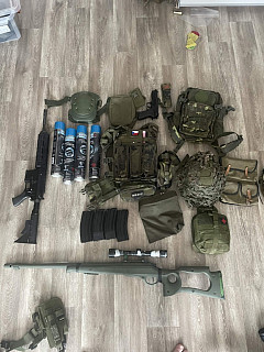 mix věcí na airsoft