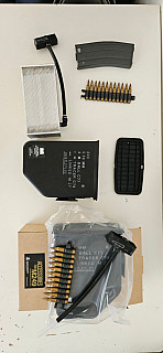 2x VFC M249 Gas Box Magazines