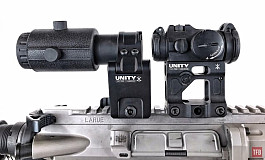 Magnifier + Kolimator (Unity lišty)
