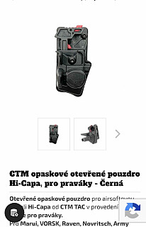 Sháním hi capa holster od ctm