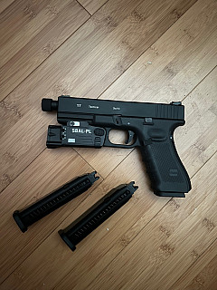 WE GBB plynový glock