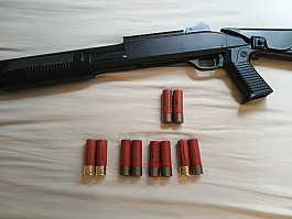 Brokovnice super 90 tactical CYMA +patrony