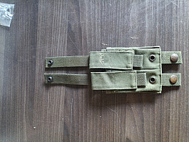 Sumka na dva pistolové zásobníky 9mm Tasmanian Tiger olive