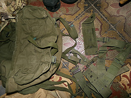 US ARMY NAM VIETNAM KOREA WWII cargo  U.S. sumky pásek poruhy 