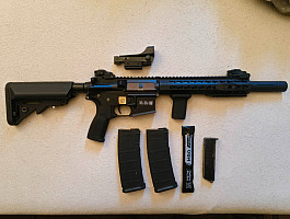 Upgraded - SA M4 Keymod Light Ops (RRA SA-E07 EDGE™) - Černá