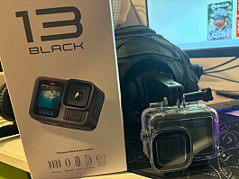 kamera GoPro HERO13 Black + kryt a držák na helmu delší