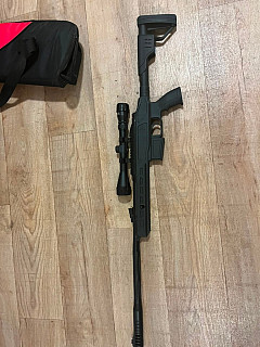 Vzduchovka Hatsan Zada cal.5,5mm FP plný výkon+optika Nikko Stirling Mountmaster 3-9x40