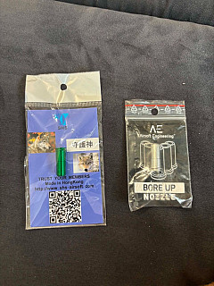 Trysky M4 SHS 21,4mm a AE 21,3mm