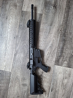 Airsoftová zbraň M4 RIS EVO Sportline (Gen.2) – černá [Lancer Tactical]