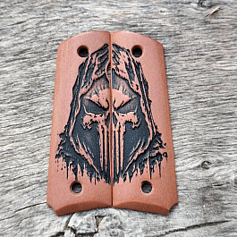 pažbičky/gripy pre Colt 1911 Executioner Wraith brown
