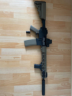 Airsoftová zbraň SA-F09 FLEX HAL ETU s tuningem