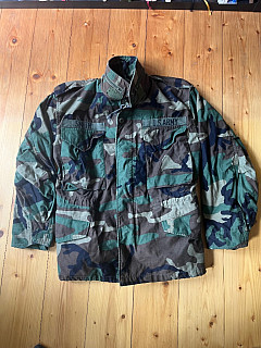 M65 US Army original + nášivky