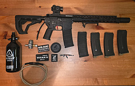 Prodám tyto Hpa sety na fotkách, sr25, m4, ak, pp19, mk18...polastar F2, minecraft