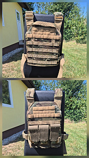 Nosič plátů- multicam tropic TFH