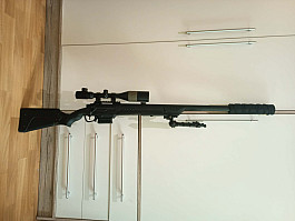 Action Army T11 (VSR) full upgrade + doplňky