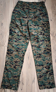 USMC kalhoty woodland