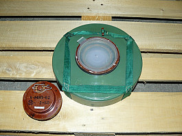Russian U-TM-62P3 anti-tank mine with U-MVP-62 fuze