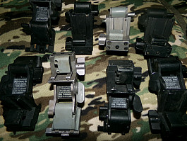 US Army MICH ACH A.C.H. NOROTOS NIGHT VISION Destičky montáž na helmu RHINO