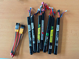prodám baterie lipol BREN/AK/EVO -7ks