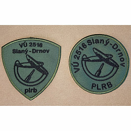 Nášivka VÚ 2516 Slaný - Drnov prlb