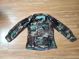 US Ripstop Raid Blůza BDU Woodland L/L