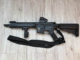 Specna Arms SA-B03 ONE, stock + sklopná ručka + kolimátor