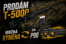 Prodám / vyměním sniper pušku ORIS T-5000 M 