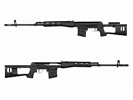 Airsoft SVD Dragunov + příslušenství