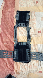 Prodám šedý Plate carrier s SMG a pistol sumky