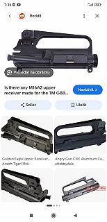 Koupím jeden z těchto upperů M4/M16