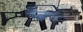WE G36K GBBR s vrhačem