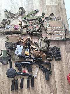 Komplet výbava na airsoft 