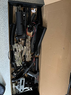 Bedna mix dílů MP5