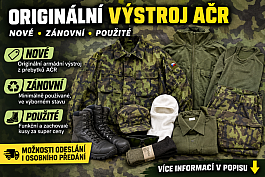 Originální výstroj AČR.