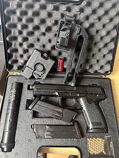 H&K MK23 Socom - kufr, GNB, Tokyo Marui