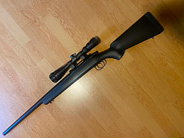 Prodám Airsoft pušku CYMA CM.701B +optika +3x Zásobník