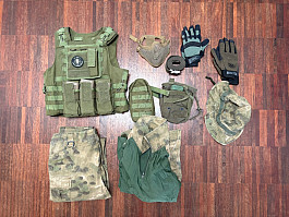 Airsoftové vybavení OLIVE/A-TACS FG