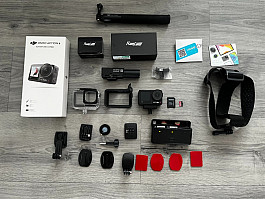 DJI OSMO Action 4 + RUNCAM 2 4k 40mm