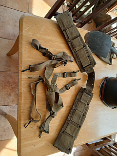 US ww2 pásek M1923 + traky M1936