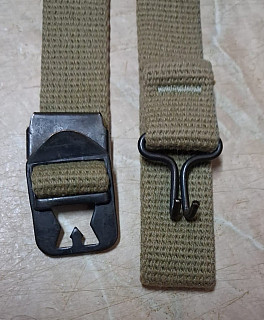 WW2 M1 helmet para chinstrap (podbradník) reprodukce