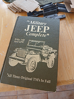 Kniha MILITARY JEEP complete - manuál