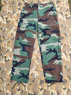 US army kalhoty BDU woodland MR