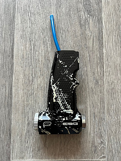Monk custom ESG GRIP White splatter 