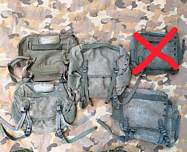 US army malé polní (buttpack) vietnam