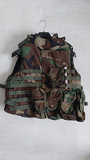 Interceptor Body Armor (IBA) Woodland Large - Kevlar