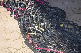 Transportní síť pod vrtulník 10x10 m