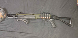 Airsoft plynová brokovnice FABARM STF12 11" Compact - Olive Drab