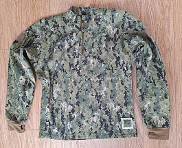 USN Inclement Weather Combat Shirt - IWCS, FROG, NWU Type III AOR2, LL, nové